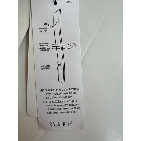 Adidas Golf Rain RDY Navy Blue Jacket FR1408 Men's Size S NWT - Picture 6 of 16